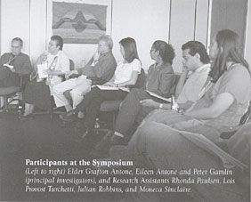 graphic - Participants at the Symposium